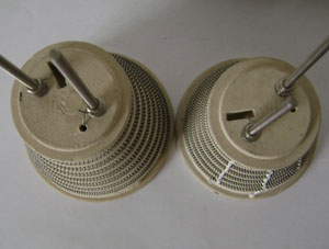 Ceramic heating strip